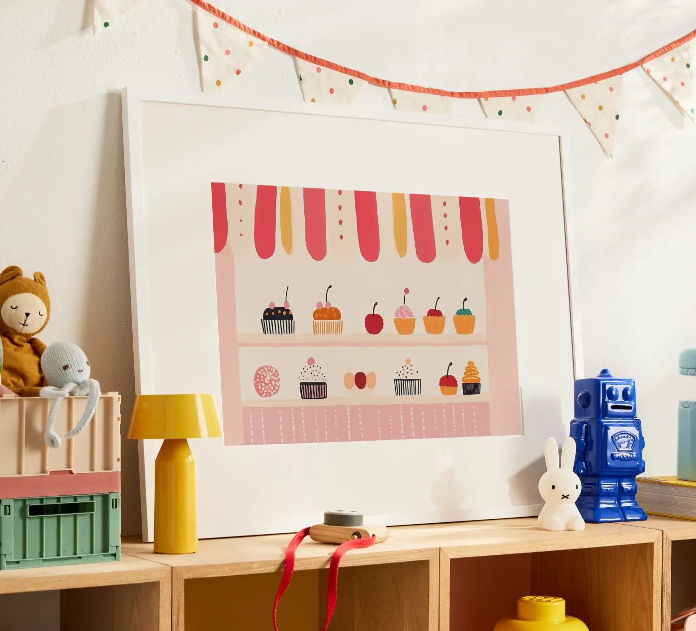 Cupcake Store poster de Little Art Lab