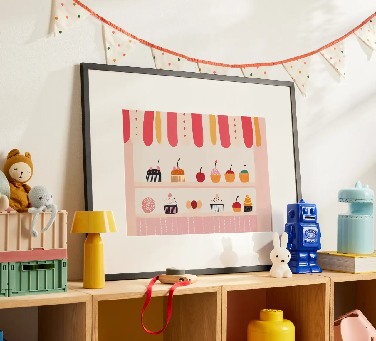 Cupcake Store poster by Little Art Lab