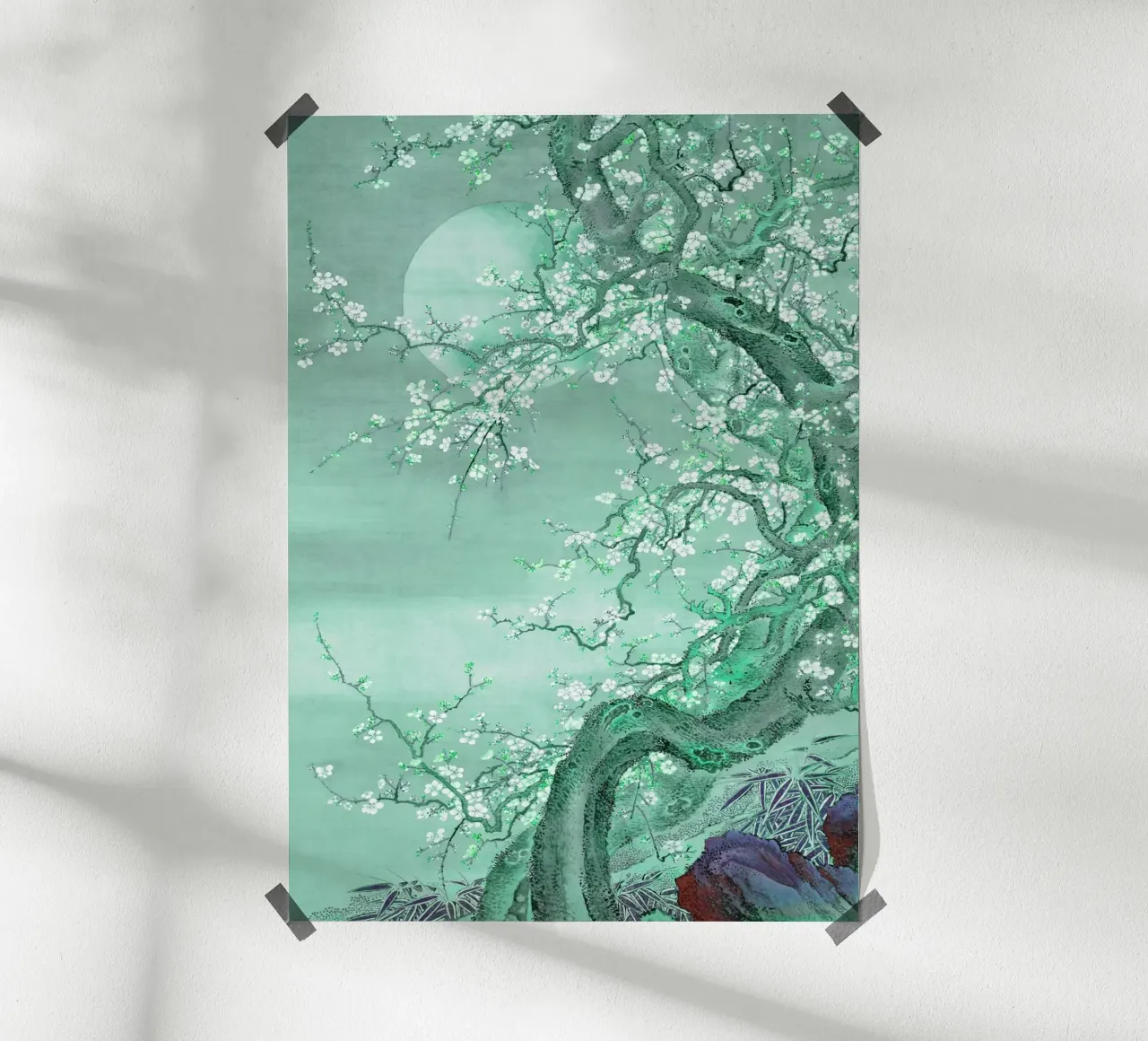 Moonlight Plum Blossom hahnemühle by Artistic-shop