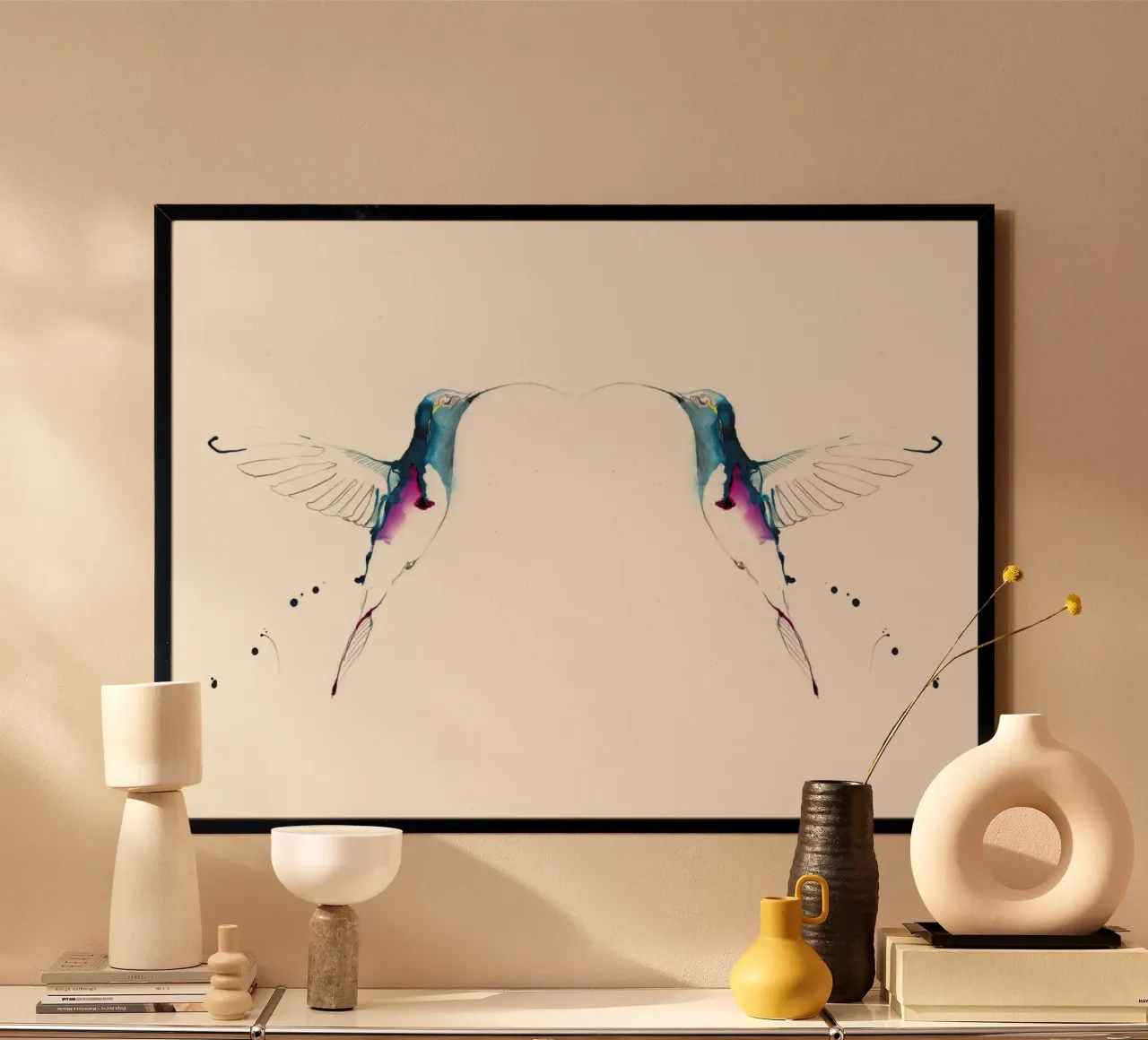 colibrì poster da Petit Boom Prints