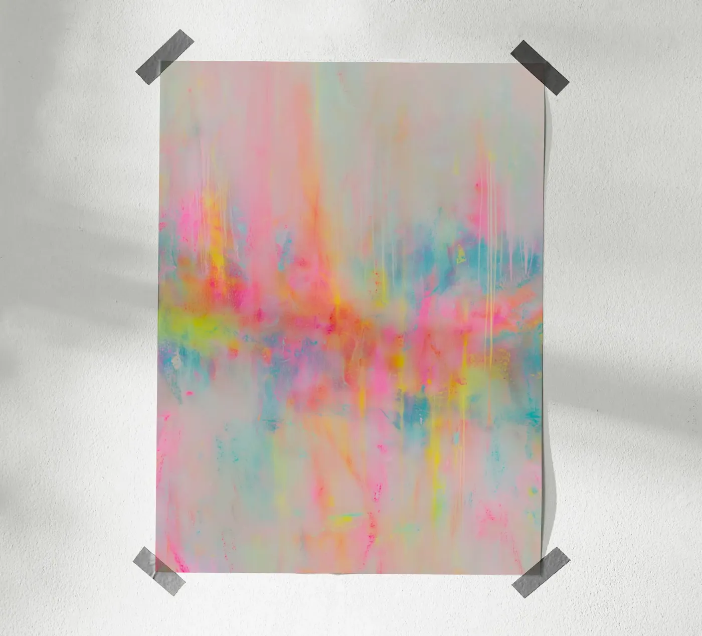 Solarpuls neon Pop poster da Carinaprint