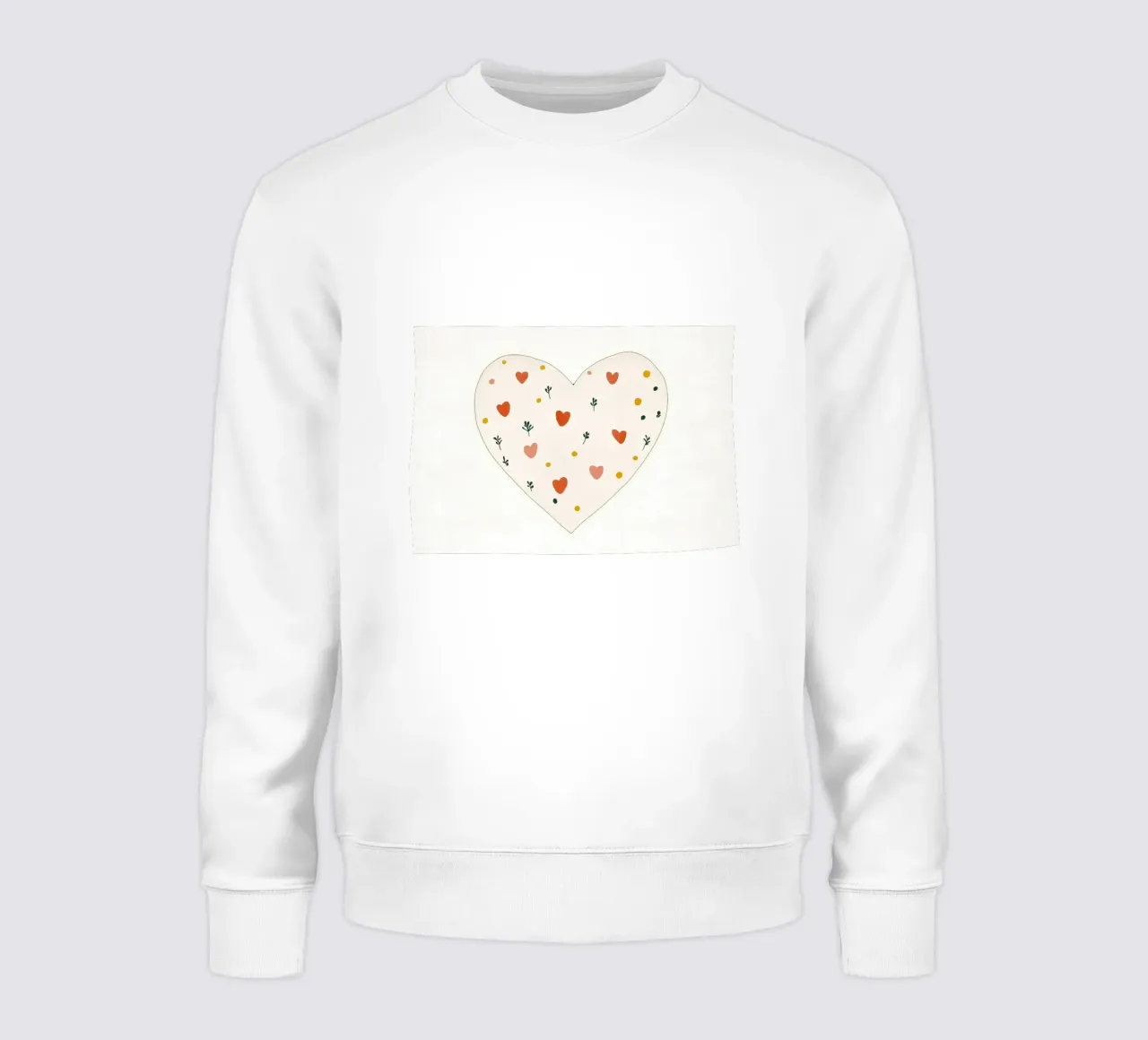 Heart felpa da Little Art Lab