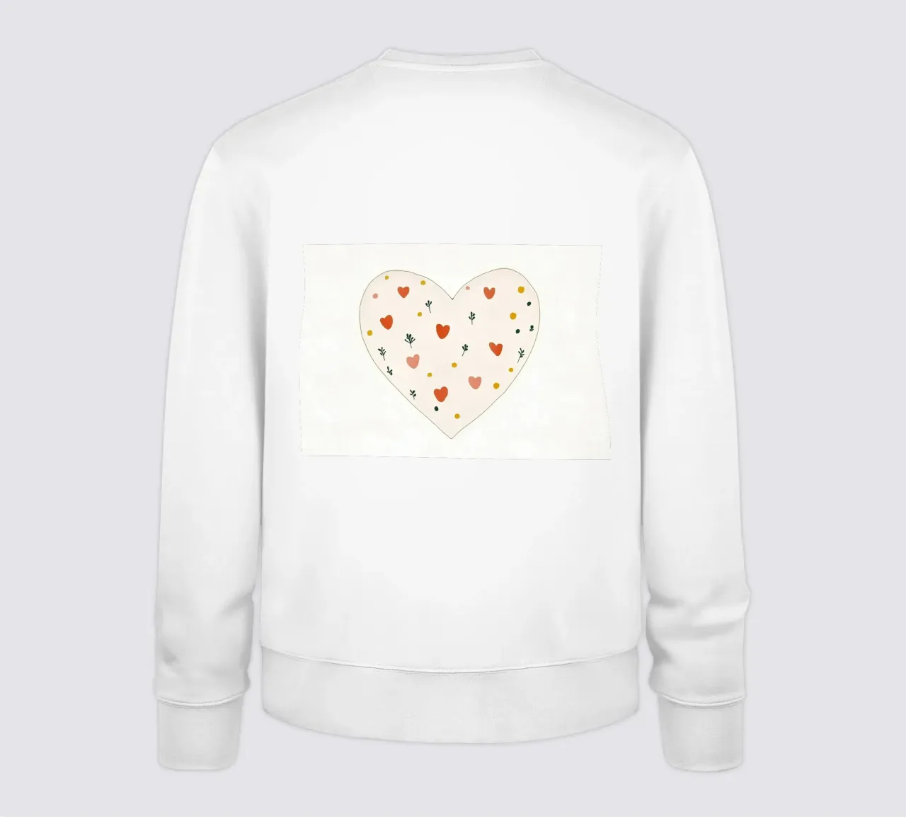 Cuore felpa da Little Art Lab