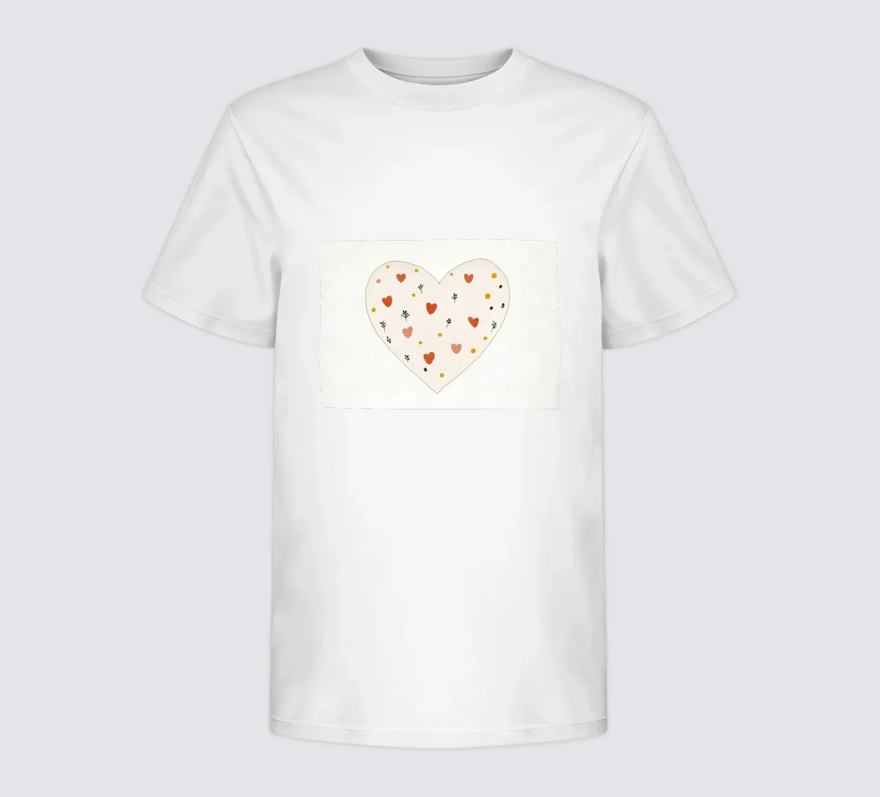 Cuore t-shirt bambini da Little Art Lab
