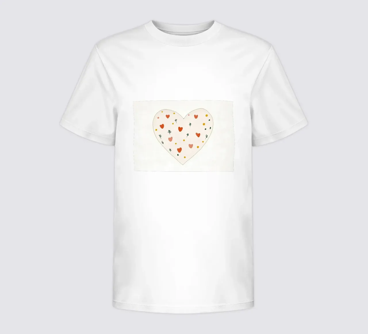 Cuore t-shirt bambini da Little Art Lab