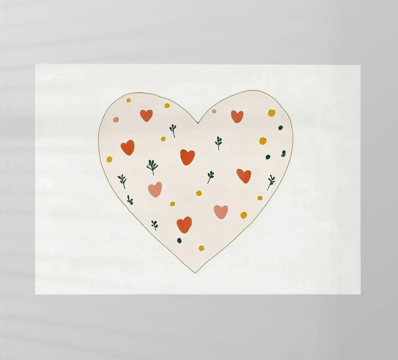 Cuore pellicola backlit da Little Art Lab