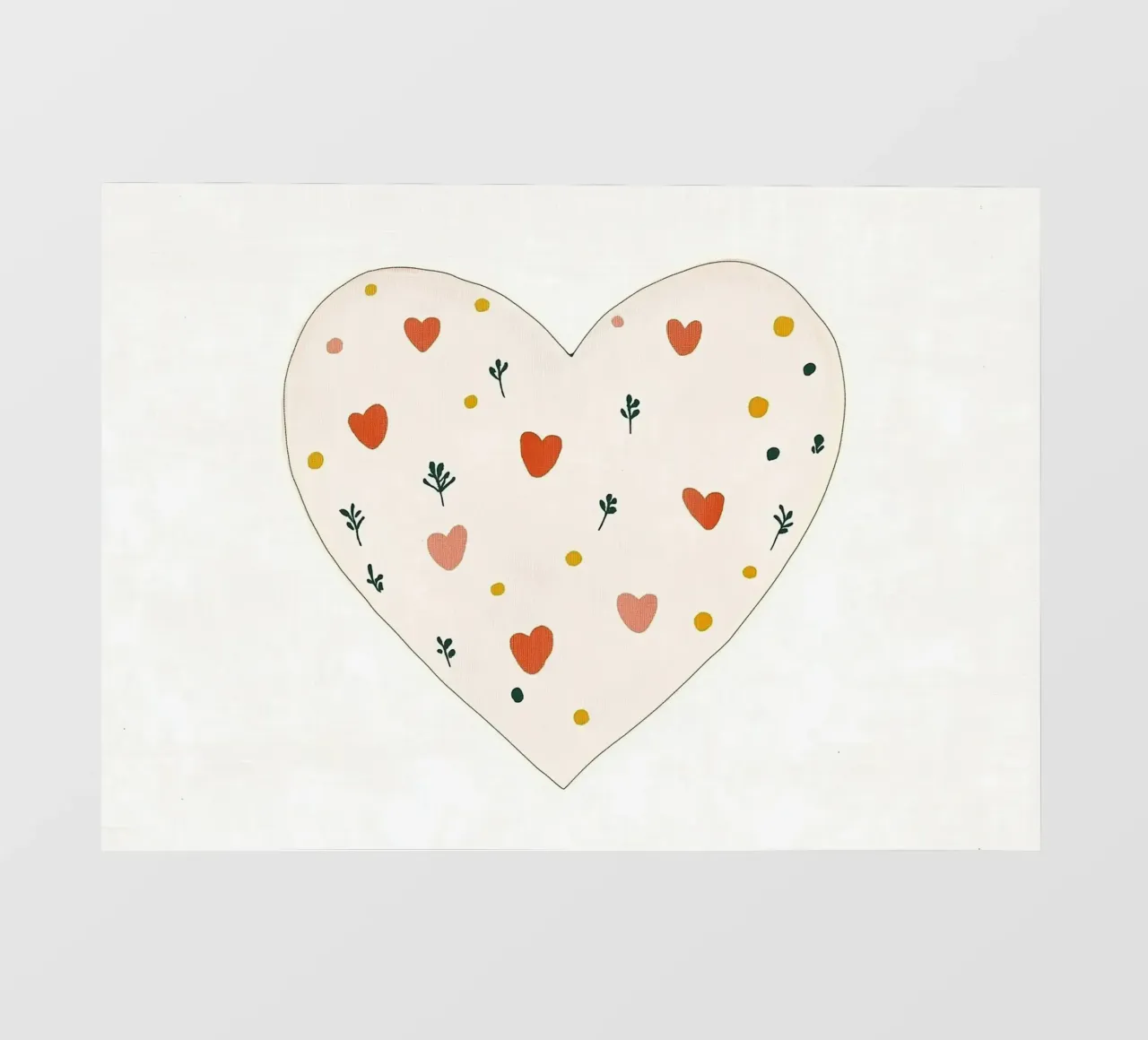 Cuore pellicola backlit da Little Art Lab