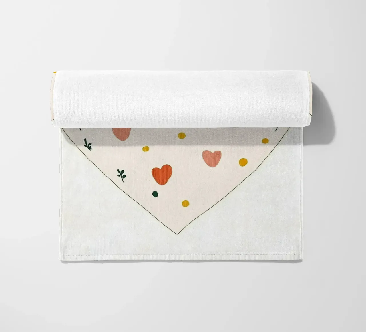 Heart Strandtuch von Little Art Lab