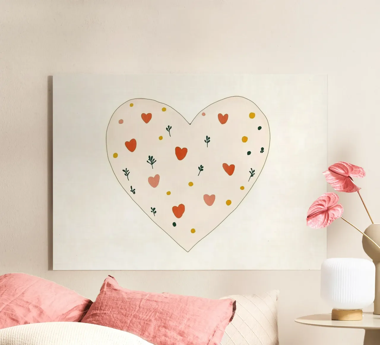 Heart plexiglass da Little Art Lab