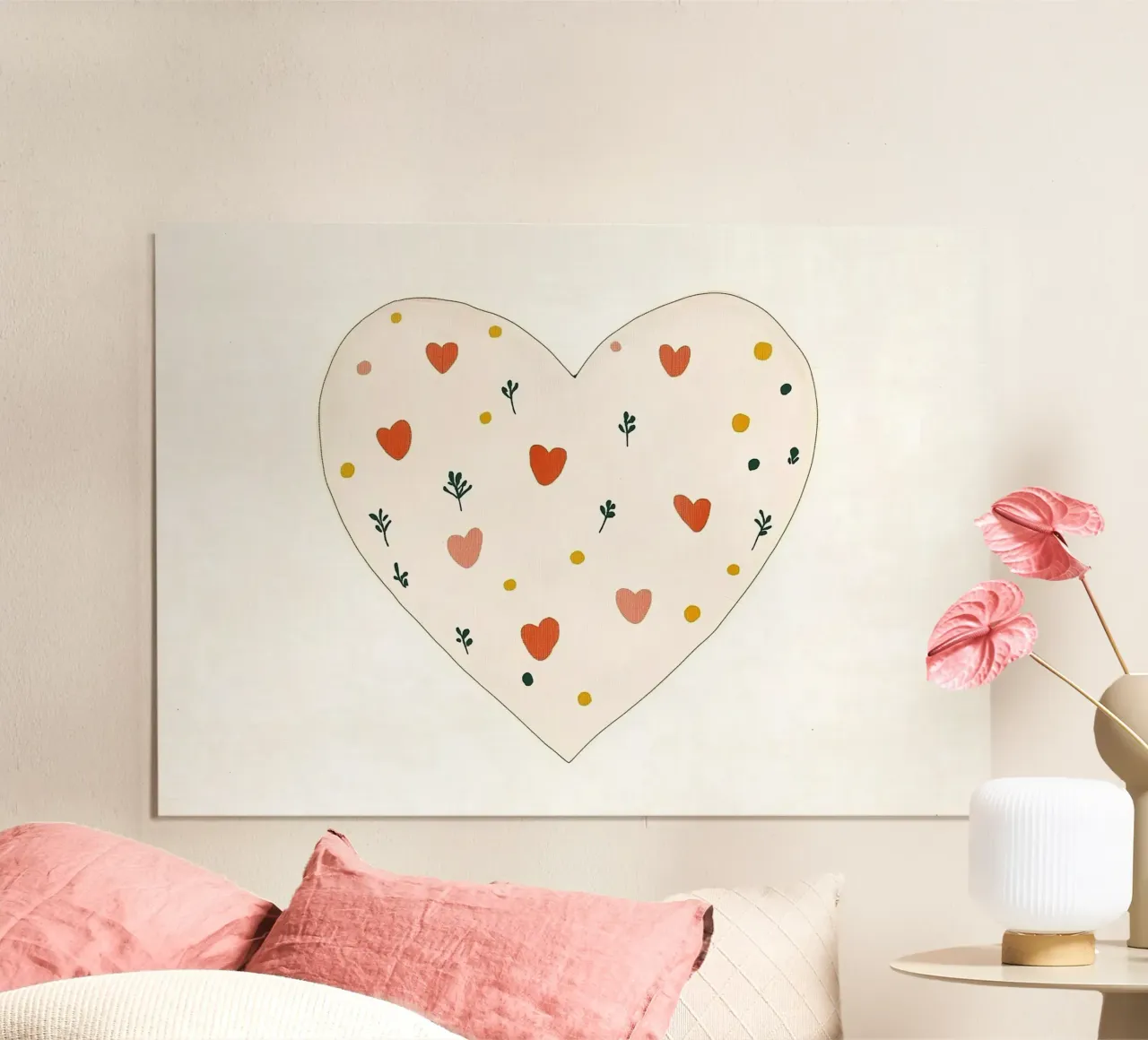 Cuore poster da Little Art Lab