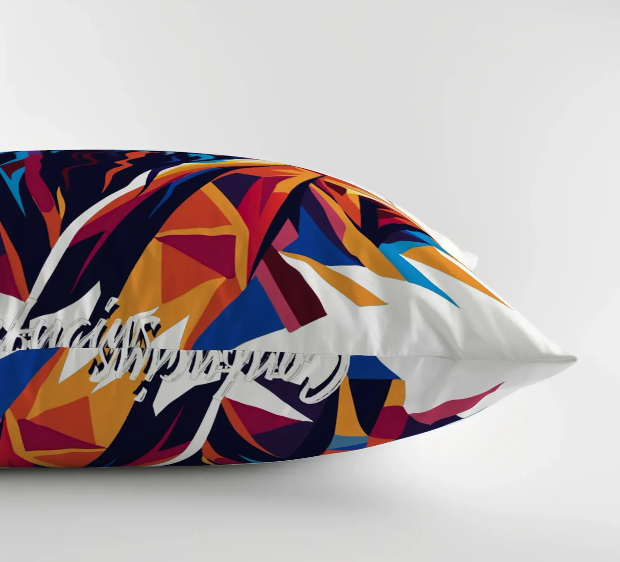 Confucius in WPAP Pop Art cuscino da vectorartnesia