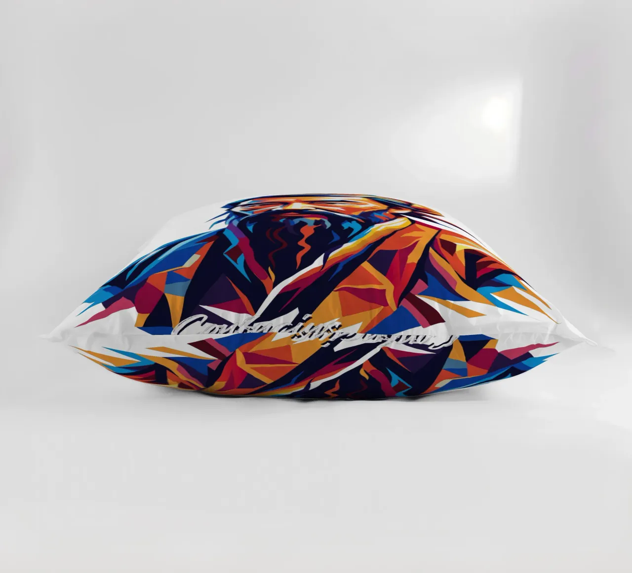 Confucius in WPAP Pop Art cuscino da vectorartnesia