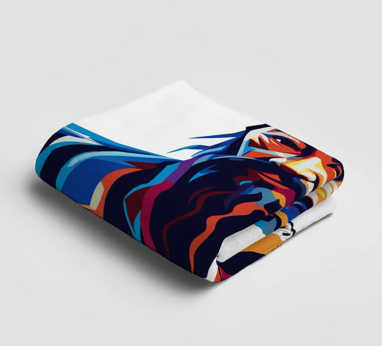 Confucius in WPAP Pop Art asciugamano da bagno da vectorartnesia