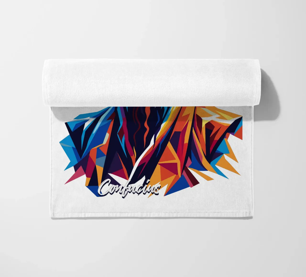 Confucius in WPAP Pop Art telo mare da vectorartnesia