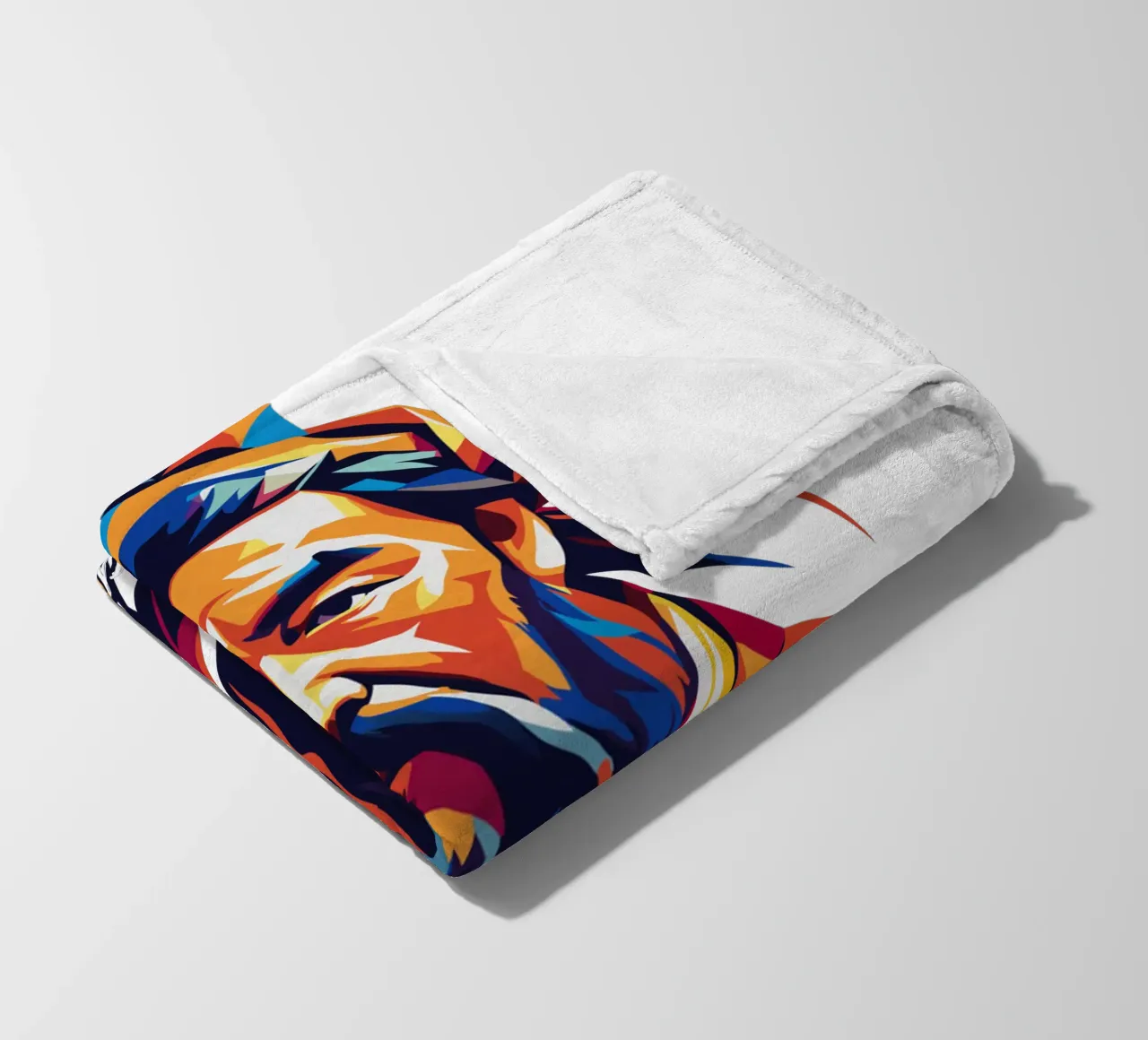 Confucius in WPAP Pop Art coperta in pile da vectorartnesia