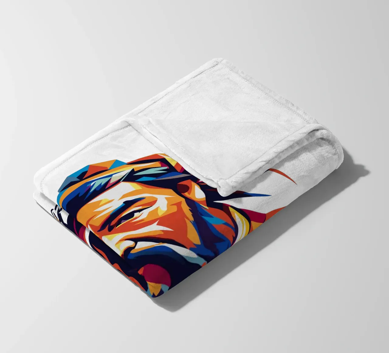 Confucius in WPAP Pop Art coperta in pile da vectorartnesia