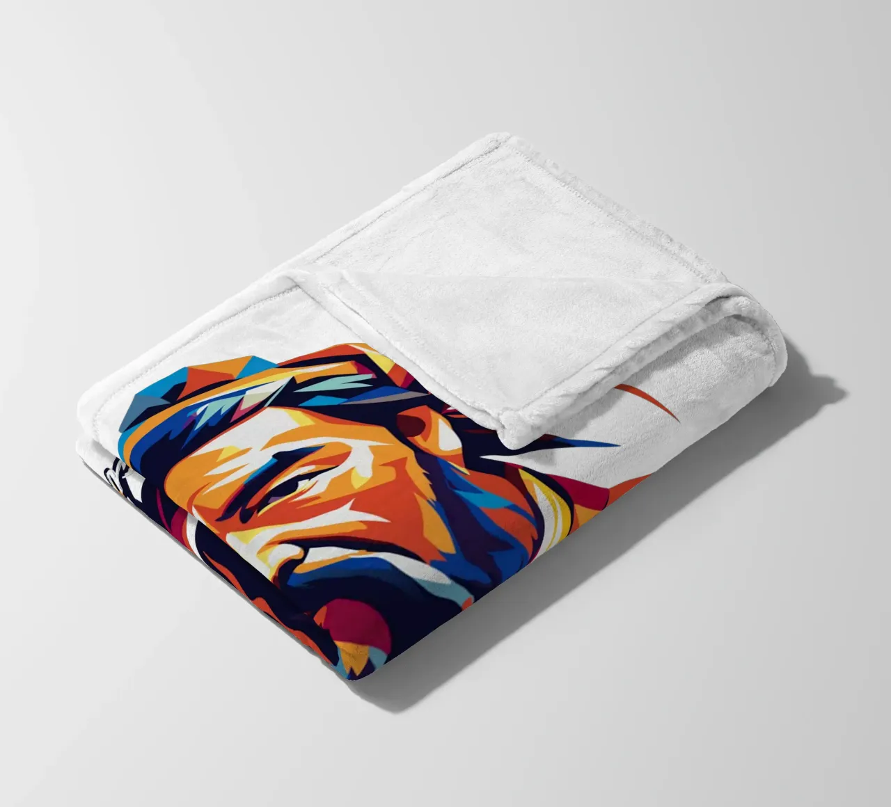 Confucius in WPAP Pop Art coperta in pile da vectorartnesia