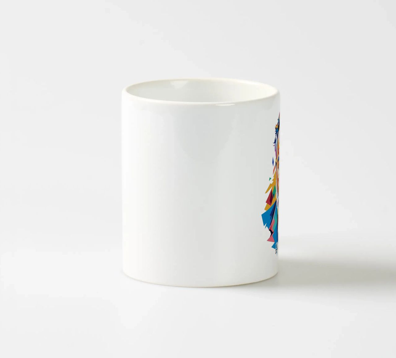 Ernest Hemingway in WPAP Pop Art tazza in ceramica da vectorartnesia