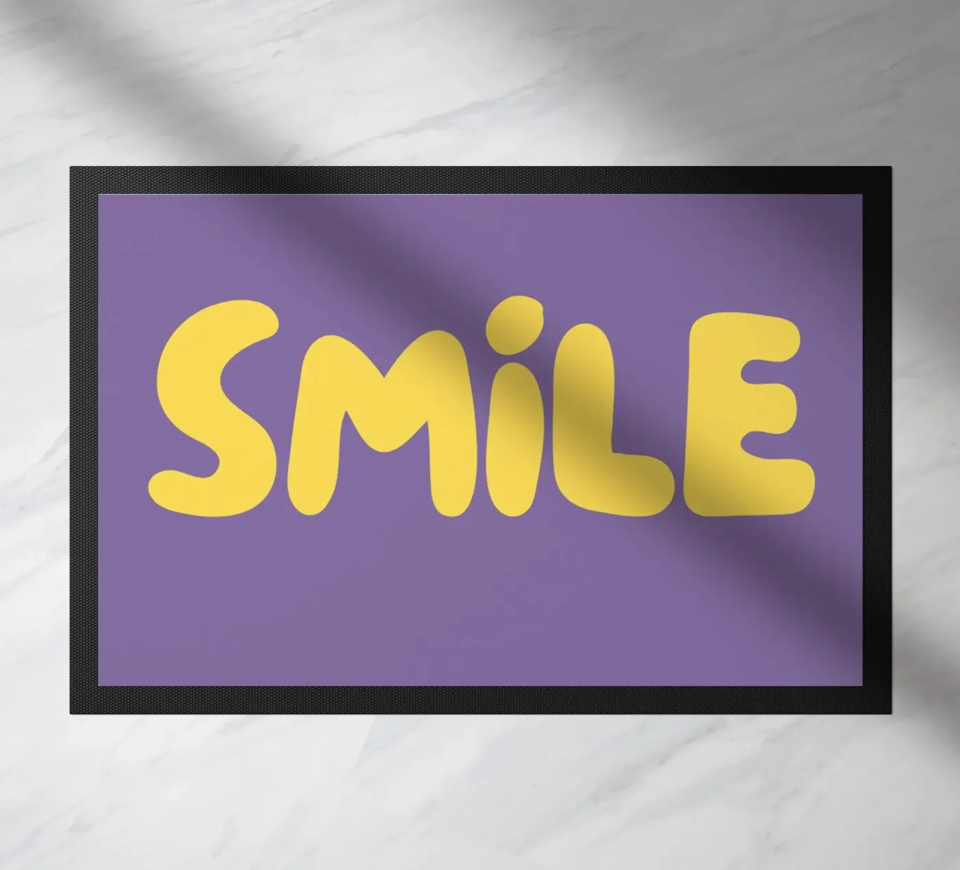 Smiley Fußmatte von Tabea Jule