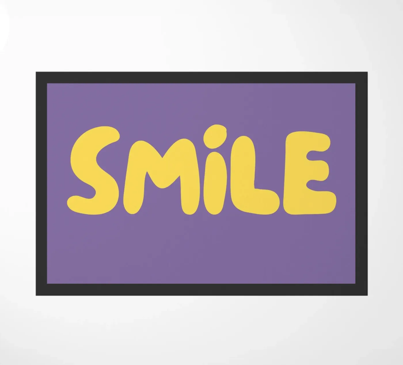 Smiley Fußmatte von Tabea Jule