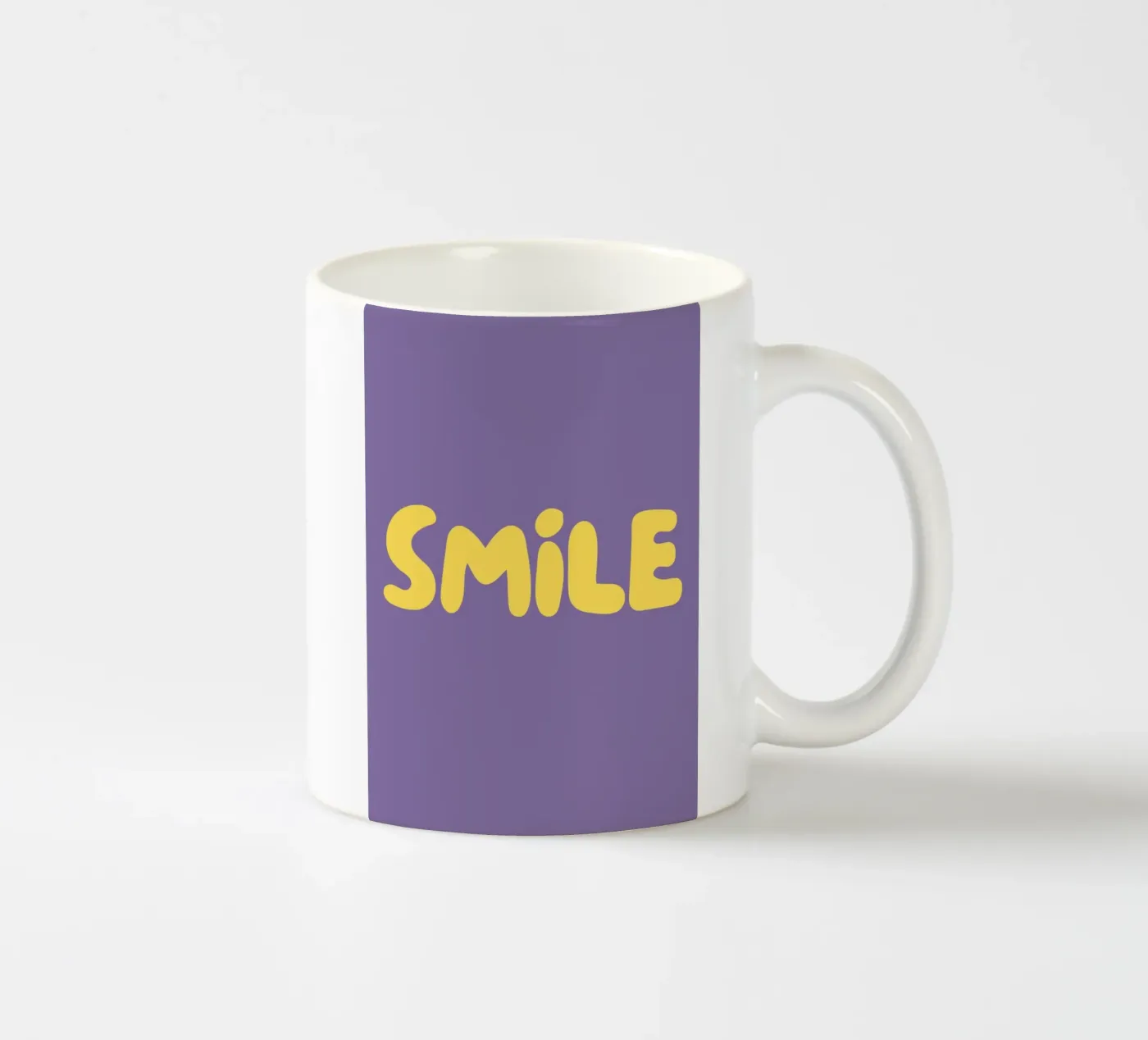 Smiley ceramic mug by Tabea Jule