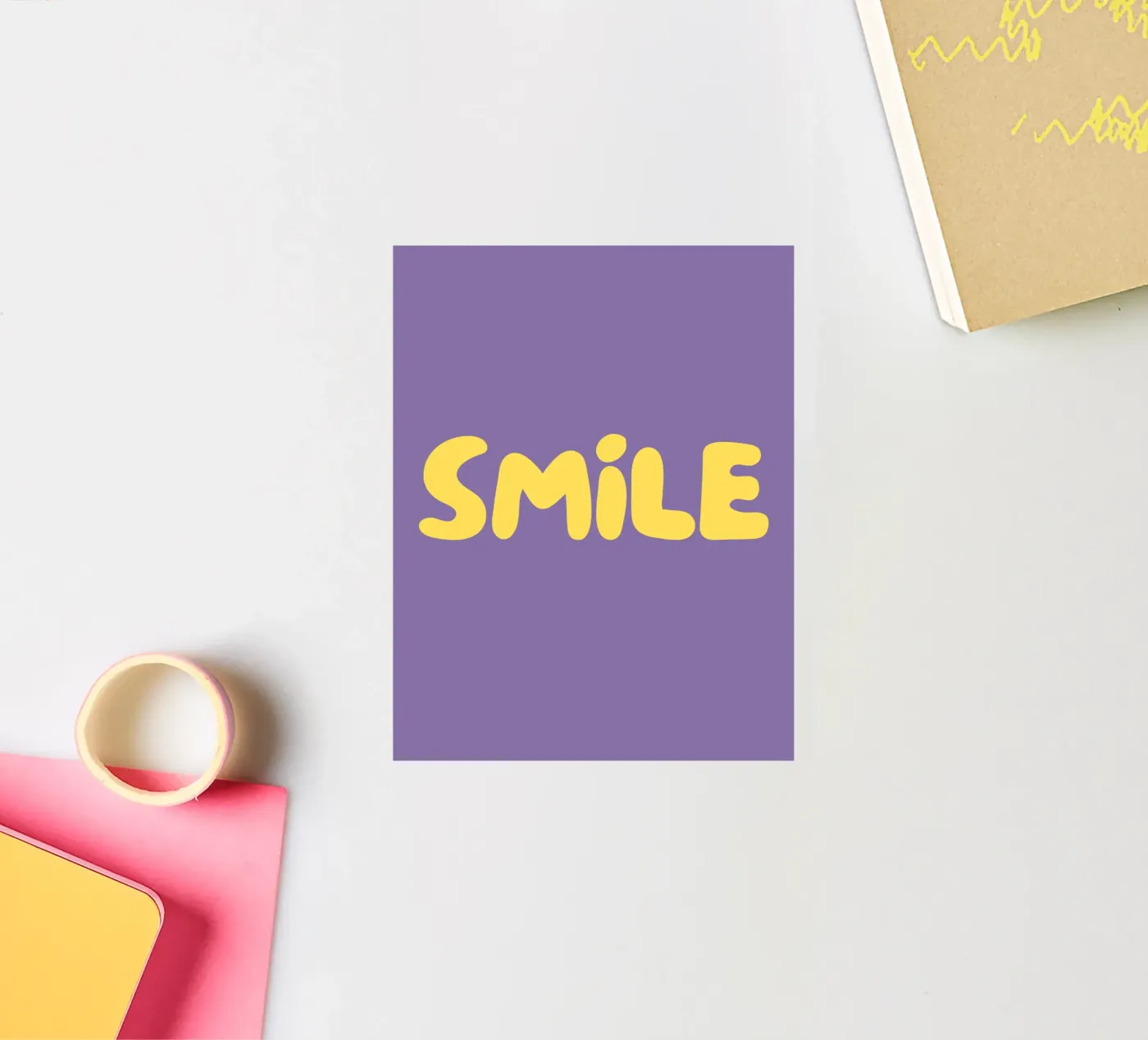 Smiley sticker by Tabea Jule