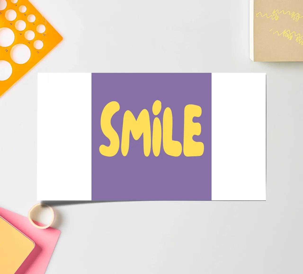 Smiley sticker sheet by Tabea Jule