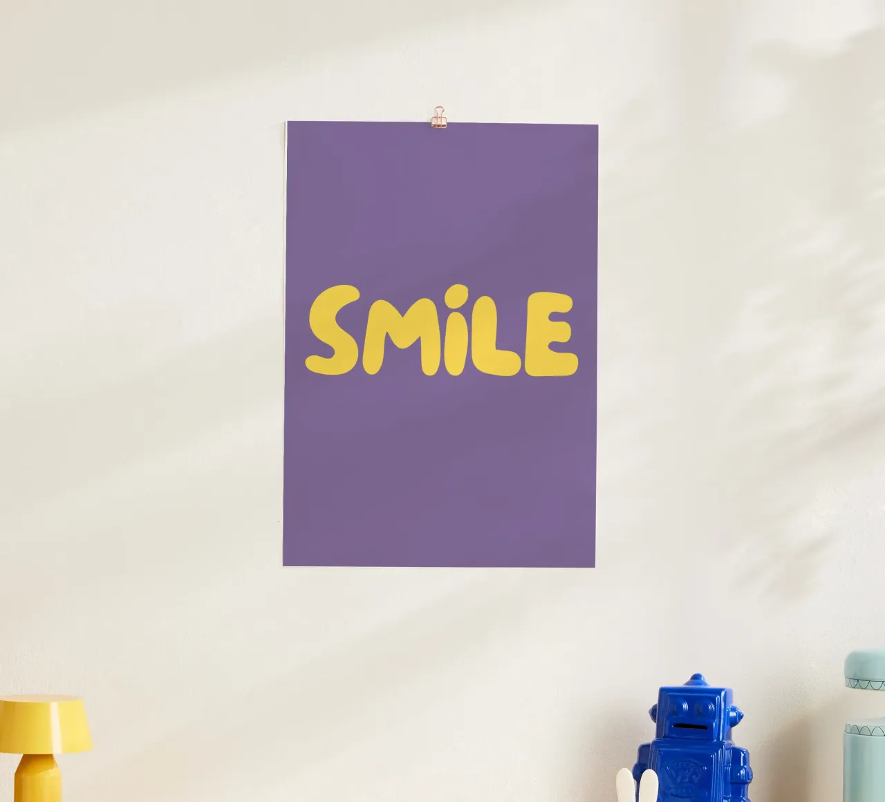 Smiley poster by Tabea Jule