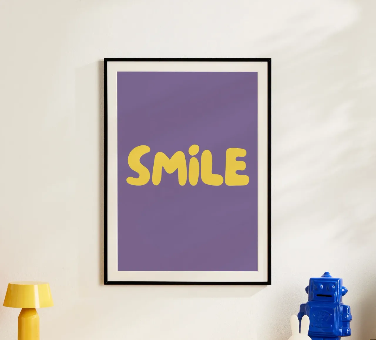 Smiley poster by Tabea Jule