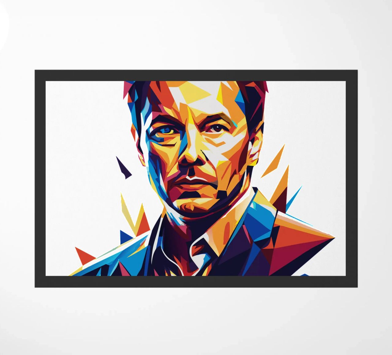 Elon Musk in WPAP Pop Art zerbino da vectorartnesia