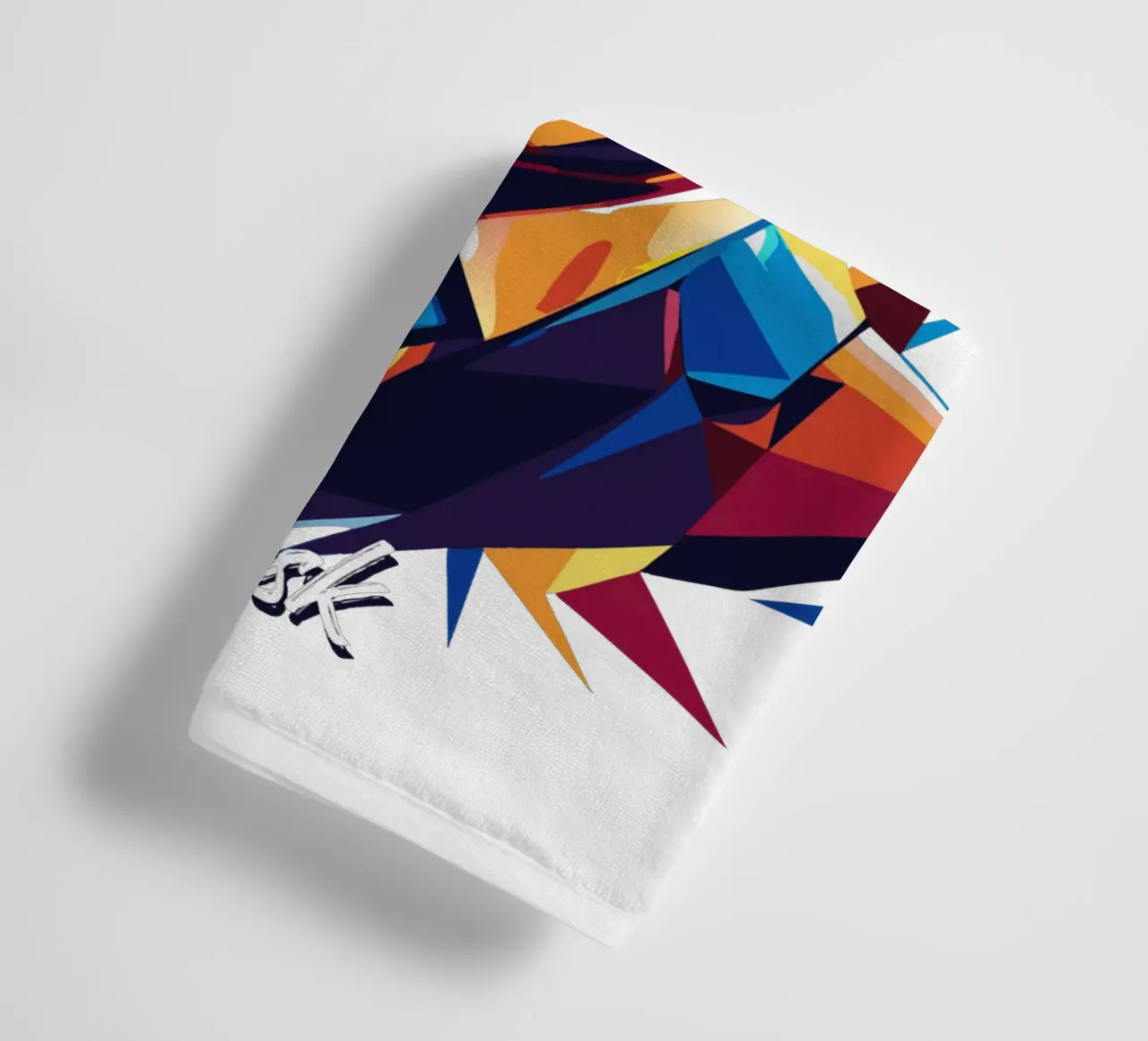 Elon Musk in WPAP Pop Art asciugamano da bagno da vectorartnesia