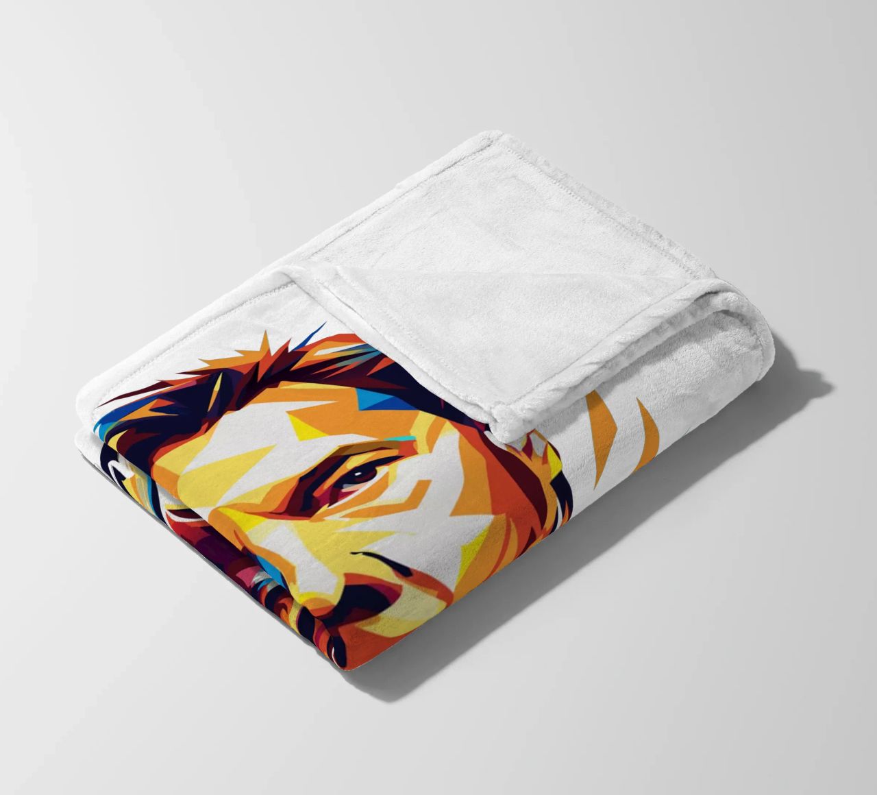 Elon Musk in WPAP Pop Art coperta in pile da vectorartnesia