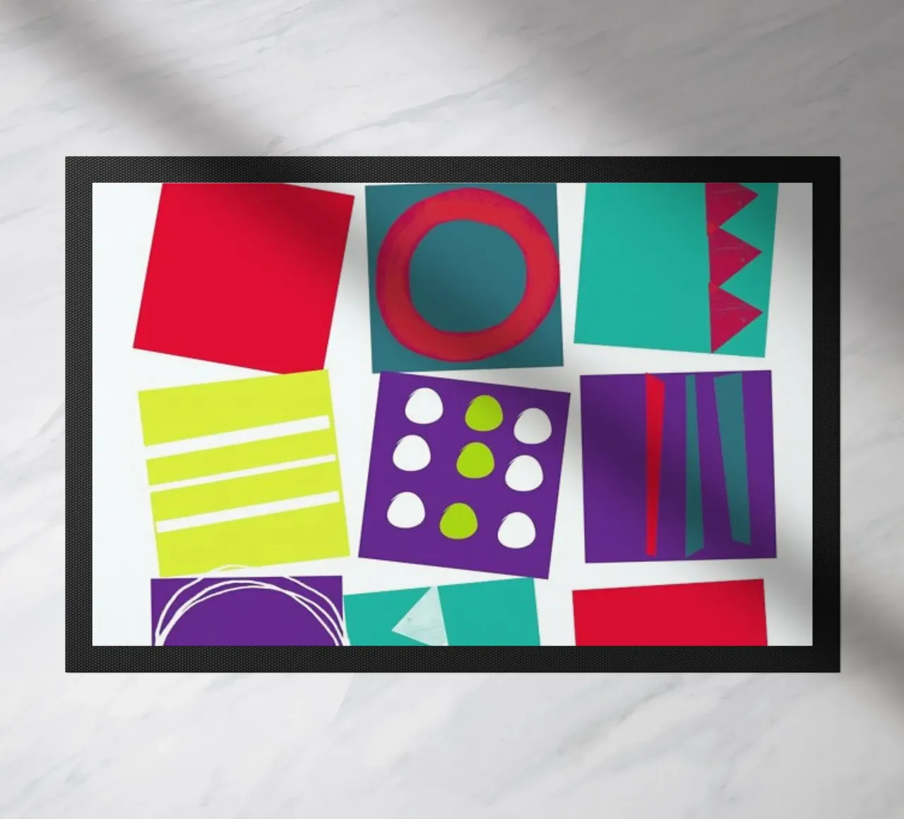 Graphic Collage zerbino da Catherine Aguilar