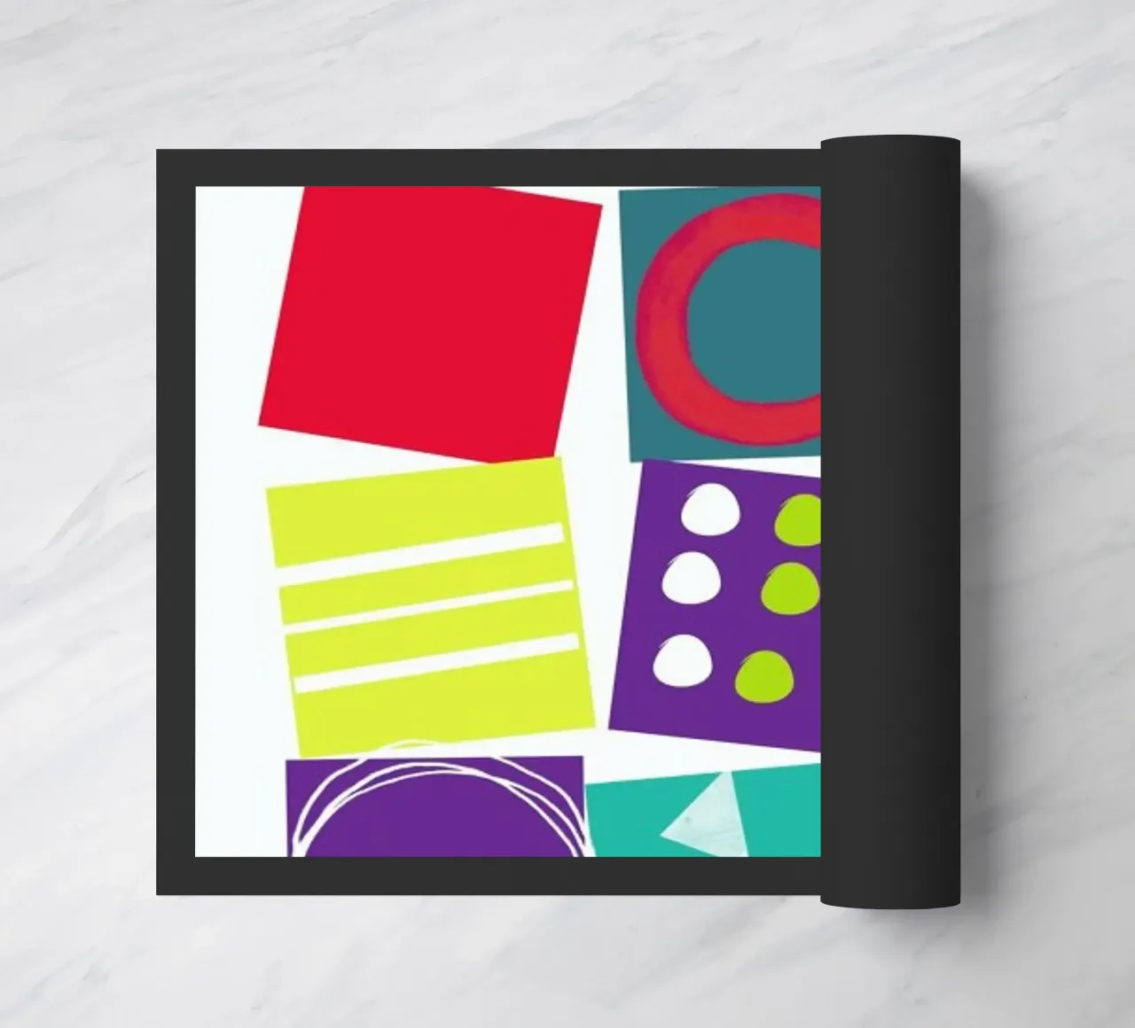 Graphic Collage zerbino da Catherine Aguilar