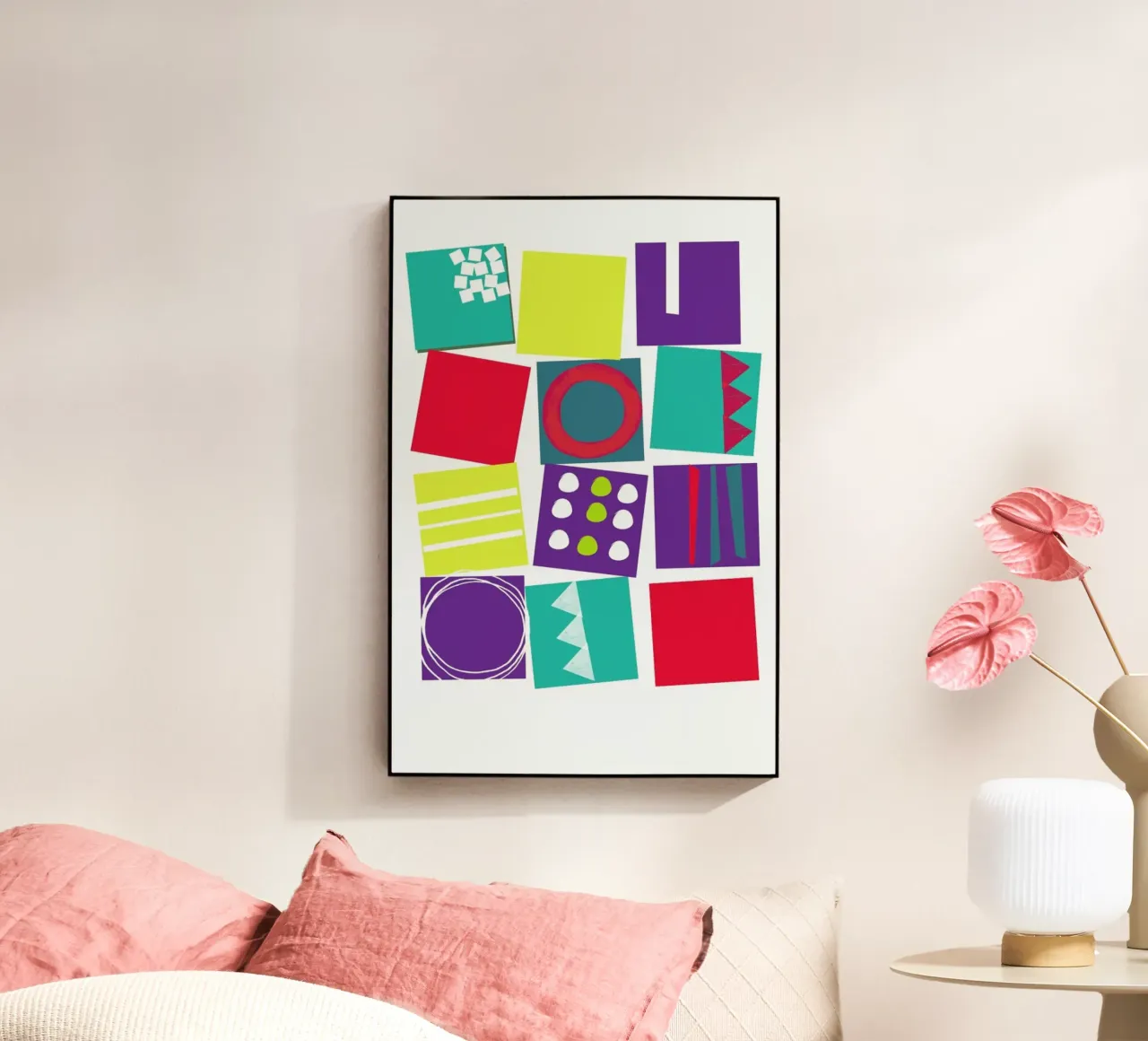 Graphic Collage plexiglass da Catherine Aguilar