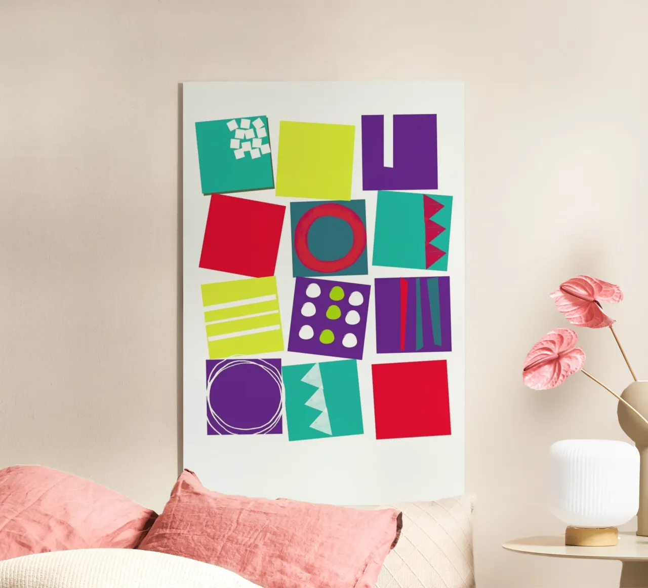 Graphic Collage plexiglass da Catherine Aguilar