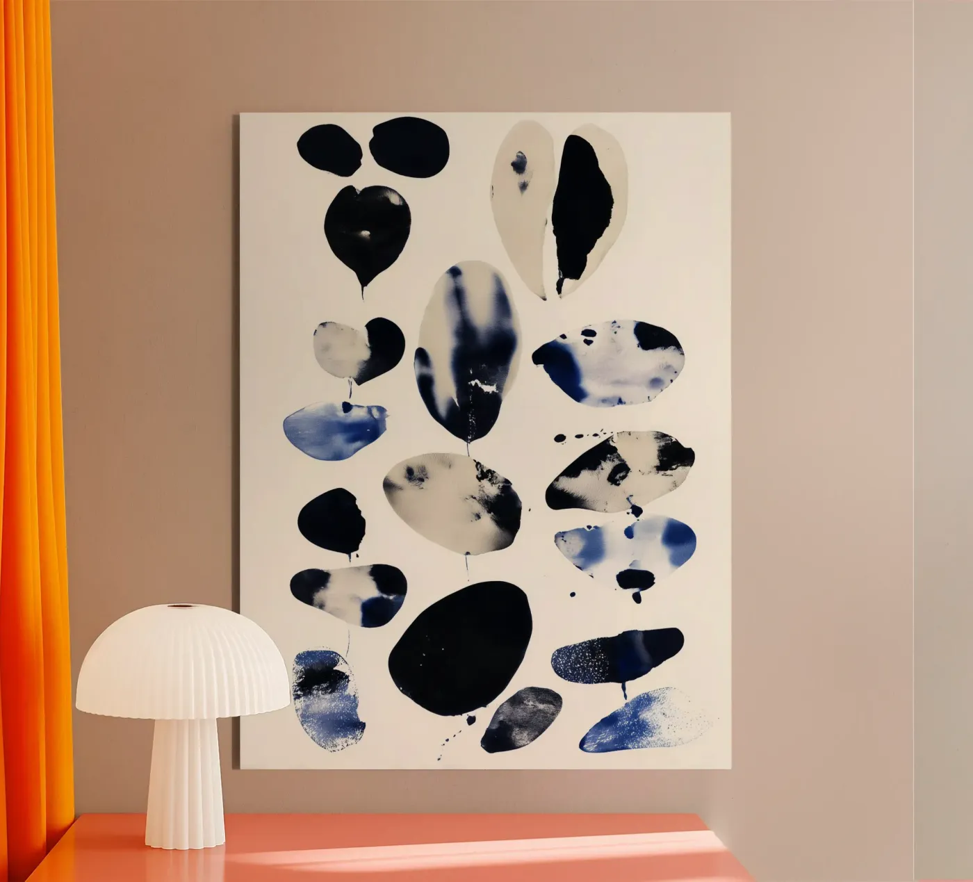 Formes d'encre flottantes panneau forex de Seed & Signal