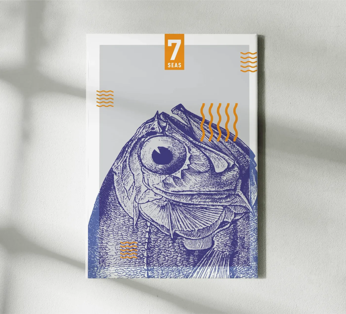Fish canvas by 7 Seas