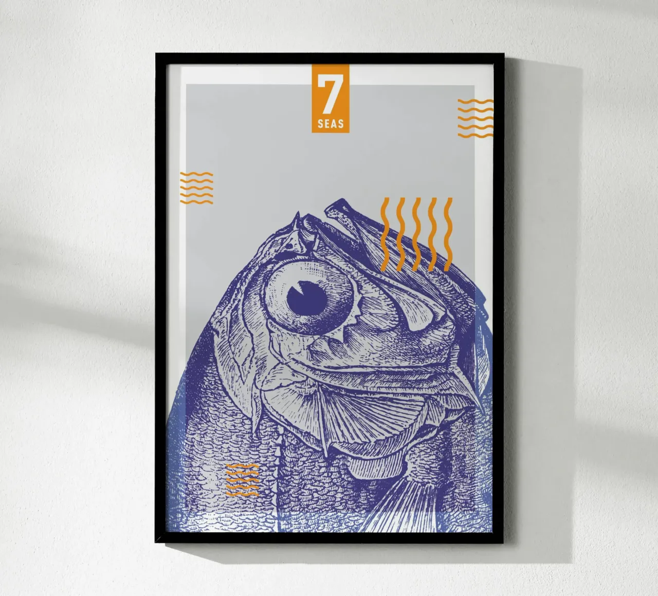 Fish poster da 7 Seas