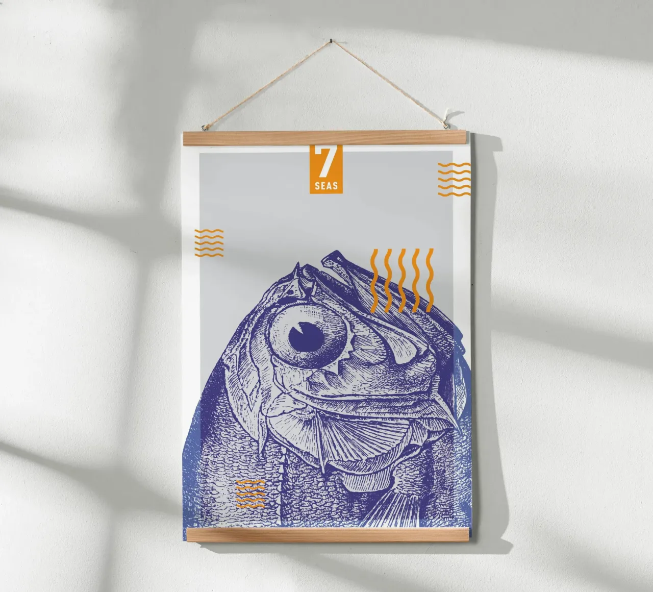 Fish poster van 7 Seas