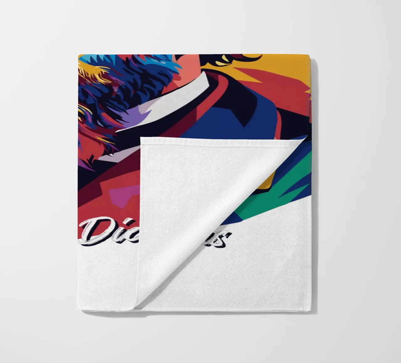 Charles Dickens in WPAP Pop Art telo mare da vectorartnesia