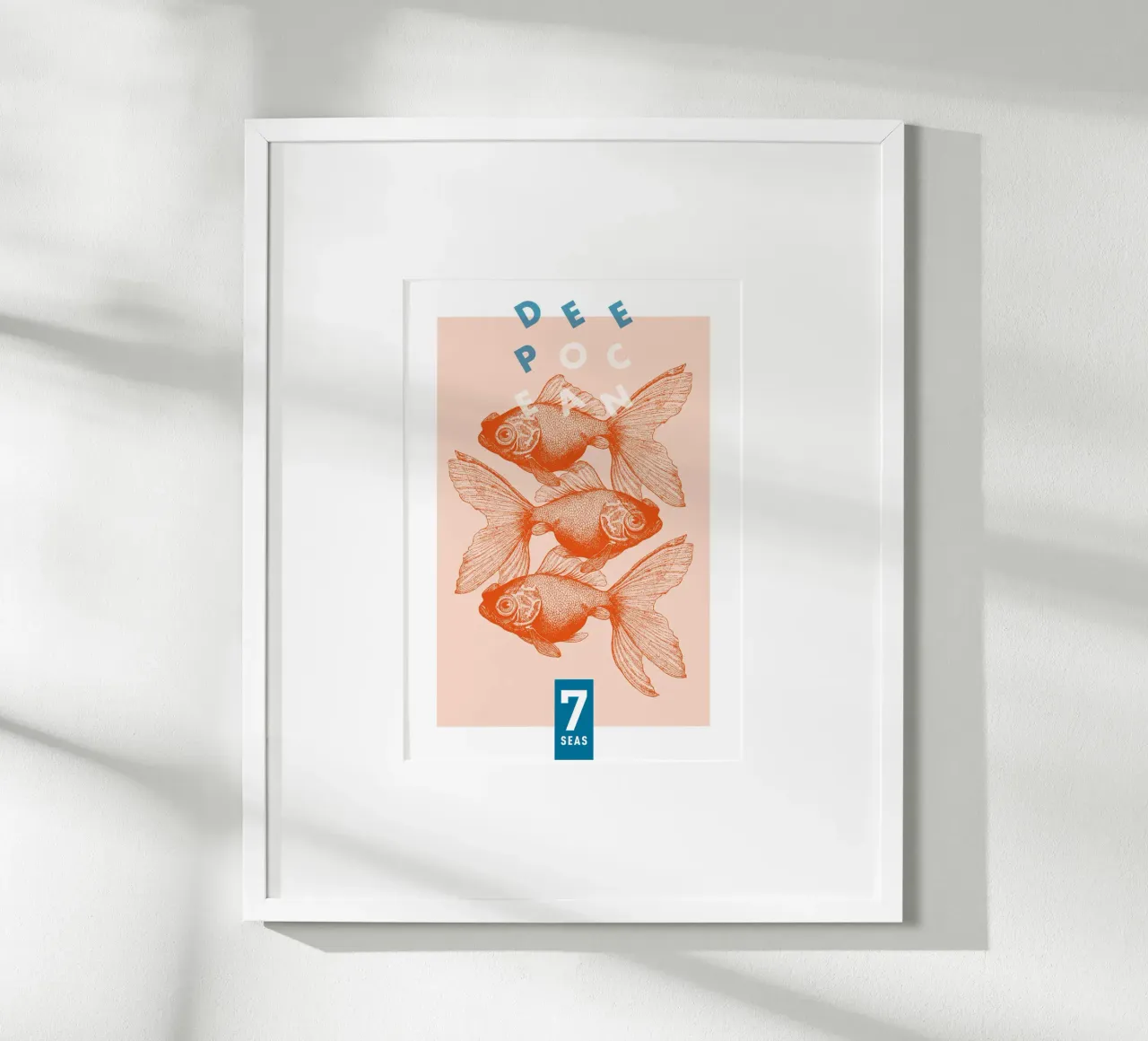 Deep ocean poster by 7 Seas