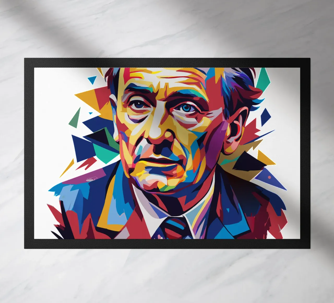 Francis Crick in WPAP Pop Art zerbino da vectorartnesia