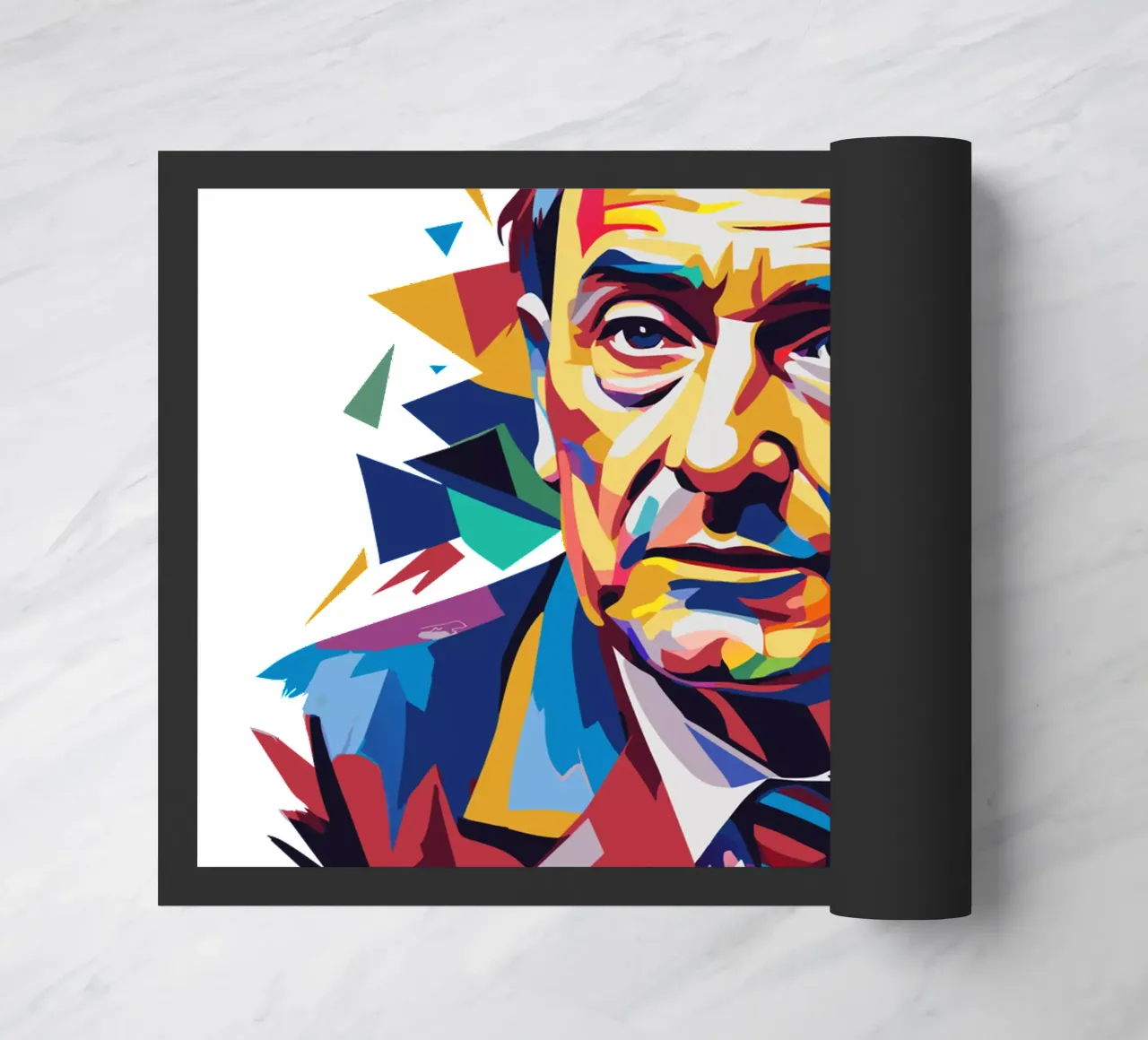 Francis Crick in WPAP Pop Art zerbino da vectorartnesia