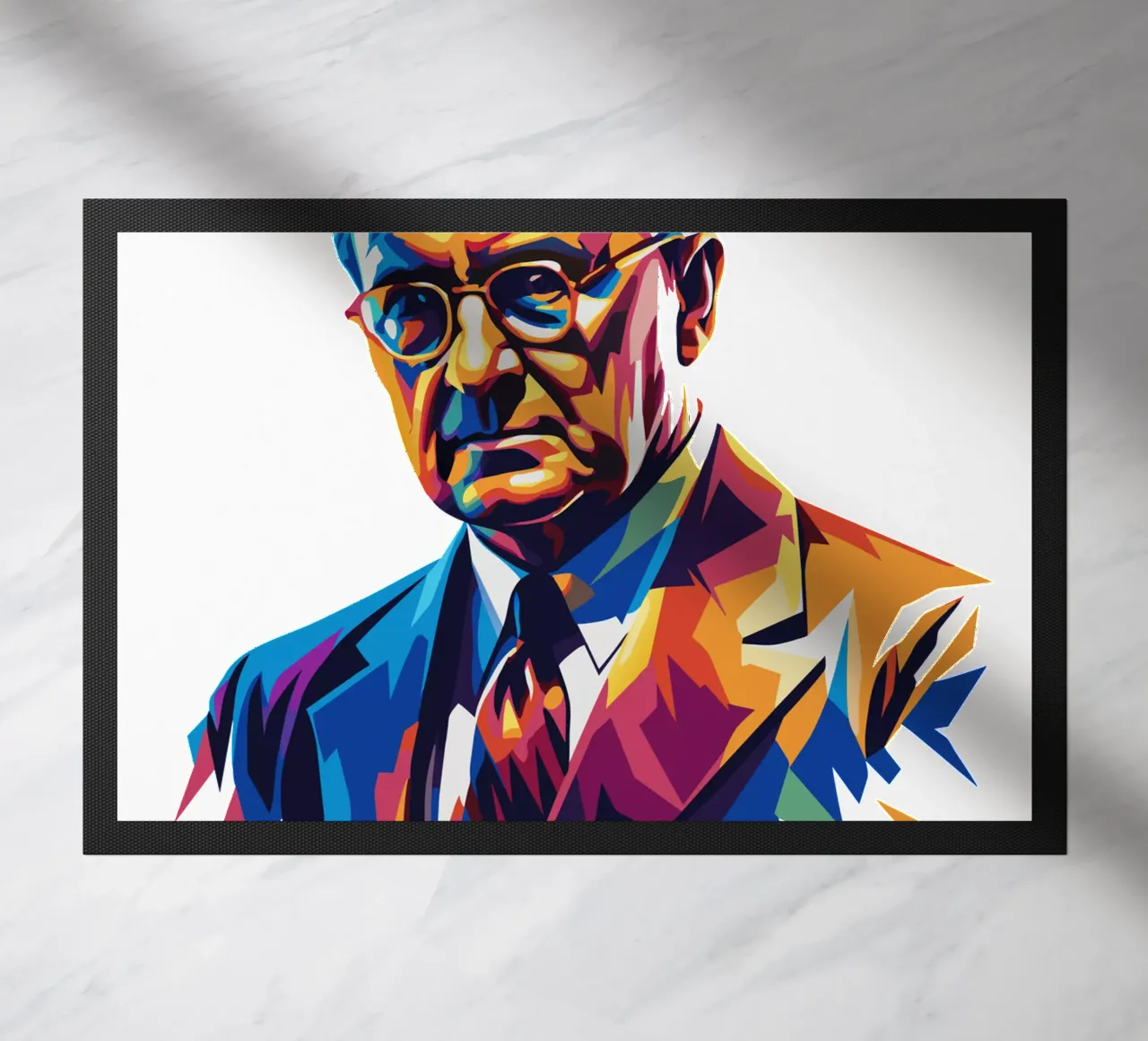 Franklin D. Roosevelt in WPAP Pop ARt zerbino da vectorartnesia