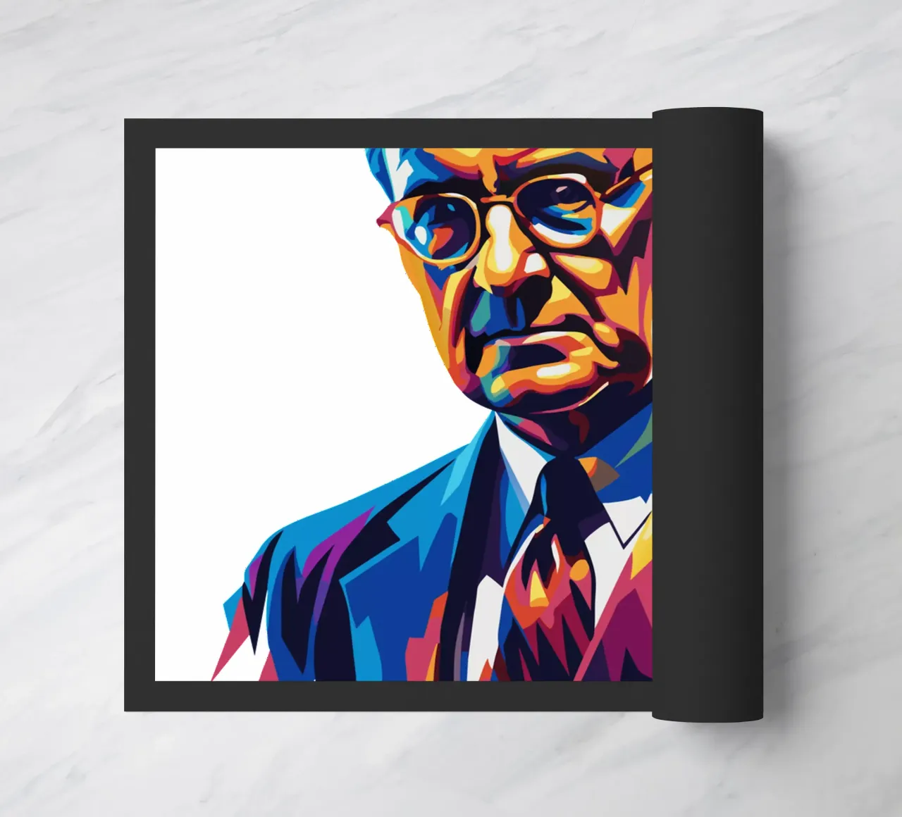 Franklin D. Roosevelt in WPAP Pop ARt zerbino da vectorartnesia