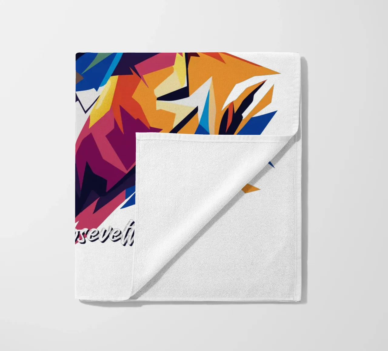 Franklin D. Roosevelt in WPAP Pop ARt telo mare da vectorartnesia