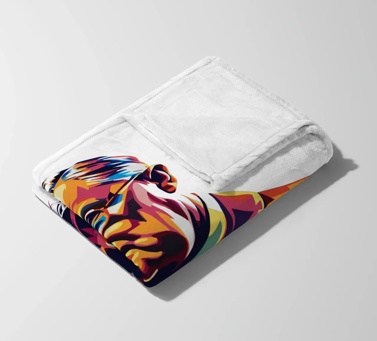 Franklin D. Roosevelt in WPAP Pop ARt coperta in pile da vectorartnesia