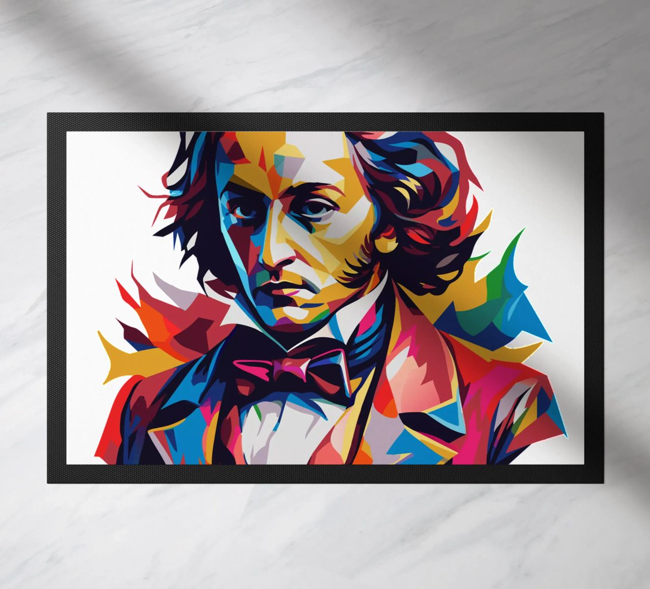 Frederic Chopin In WPAP POP ART zerbino da vectorartnesia