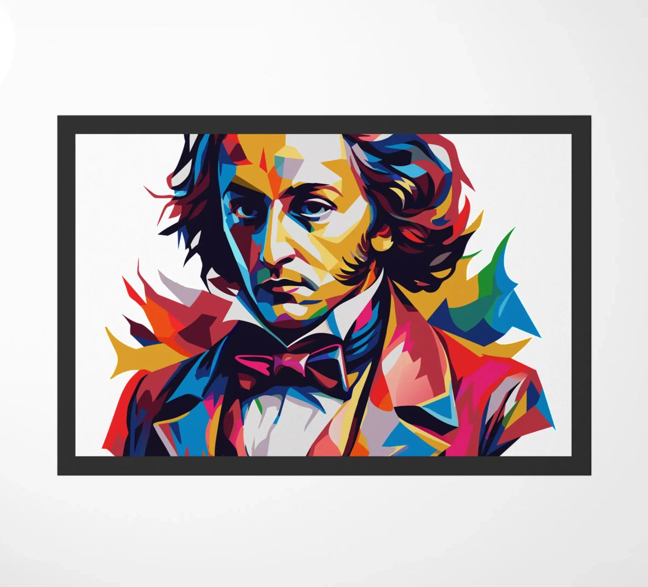 Frederic Chopin In WPAP POP ART zerbino da vectorartnesia